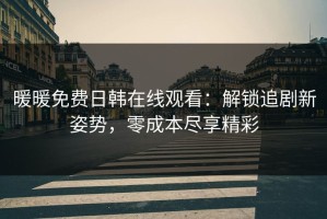 暖暖免费日韩在线观看：解锁追剧新姿势，零成本尽享精彩