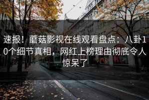 速报！蘑菇影视在线观看盘点：八卦10个细节真相，网红上榜理由彻底令人惊呆了